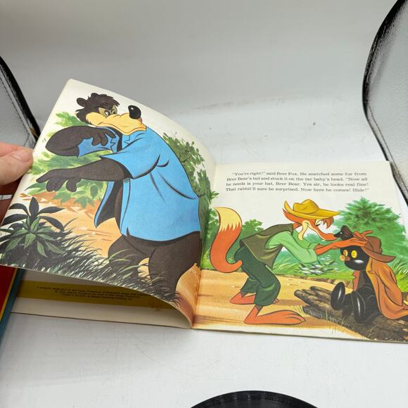 Disney Presents Brer Rabbit and the Tar Baby Record book Splash Mountain - Picture 7 of 7